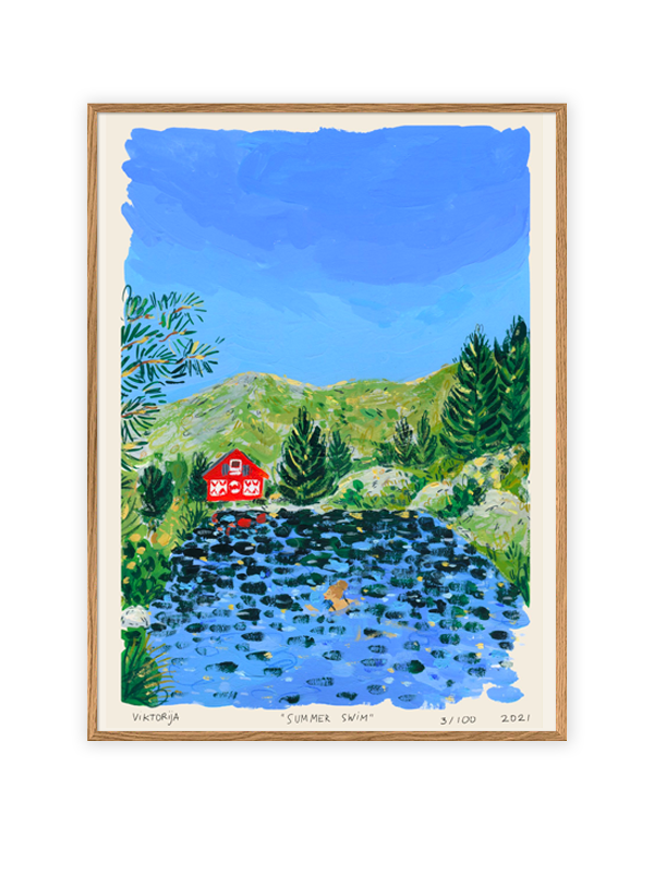 Viktorija Semjonova - Summer swim — TOO MANY PRINTS